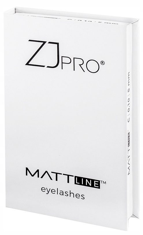 ZJPro Řasy MATTline oční linky C 0,07 7 mm Zj Pro