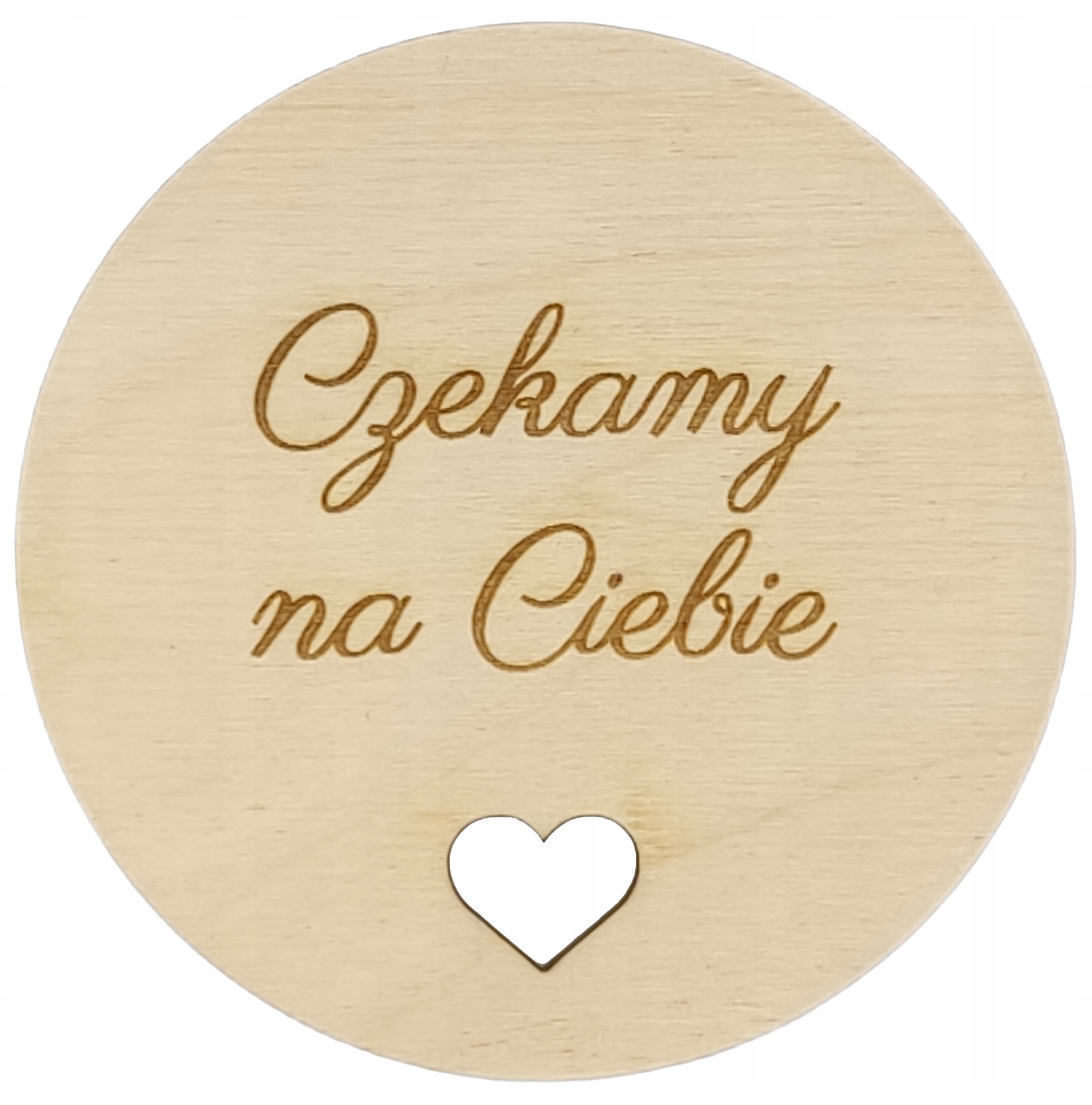 

Dodatkowa Drewniana tabliczka do zdjęć