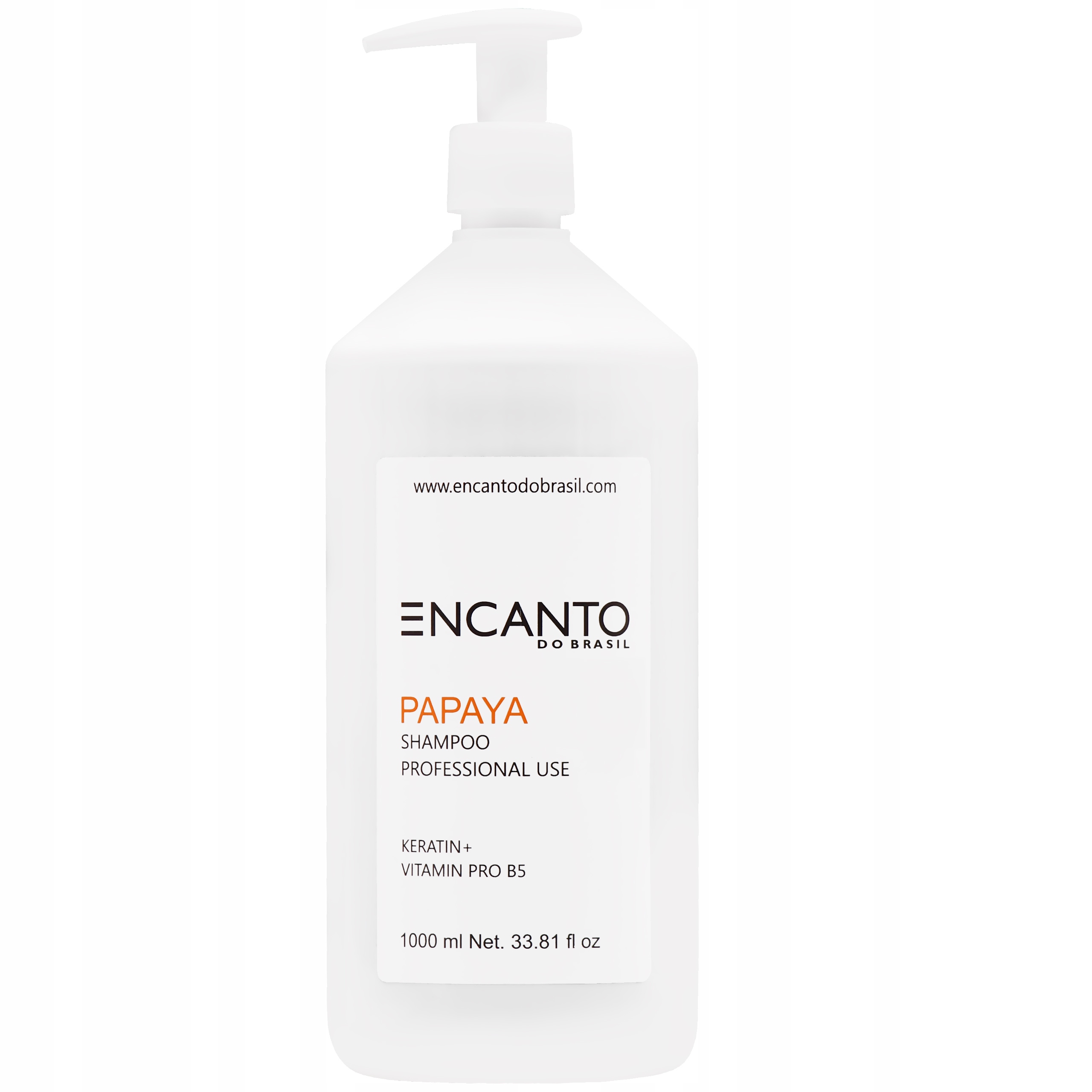 Encanto Papaya šampon na vlasy s papájou, posílení a lesk 1000 ml