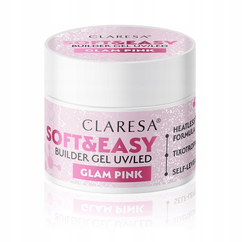 Claresa Żel Budujący Do Paznokci 45g Glam Pink Marka Claresa