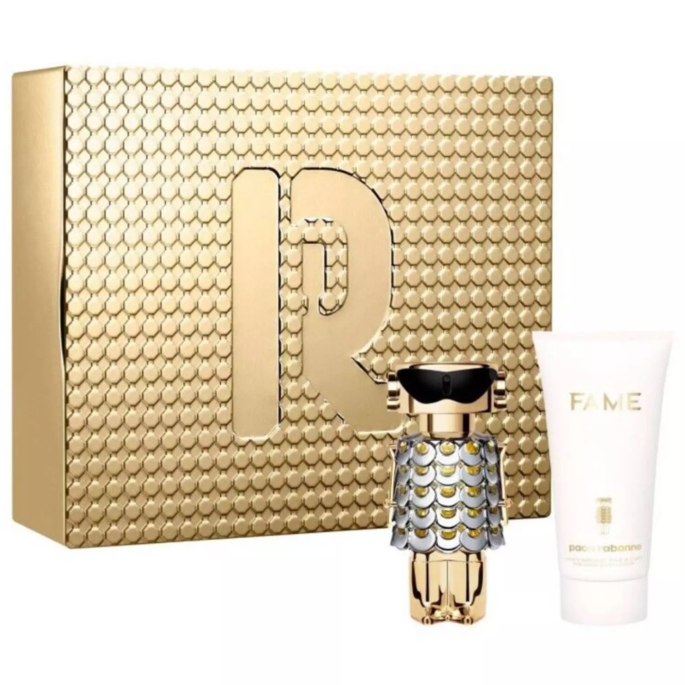Paco Rabanne Fame sada 50 ml parfémovaná voda 75 Ml tělový balzám