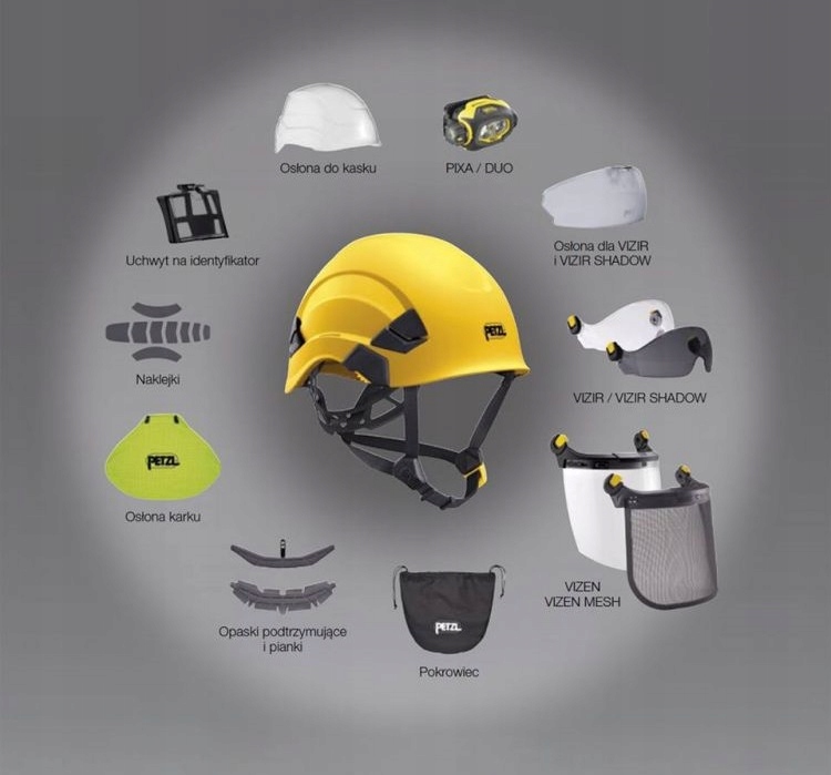 Kask NEW Vertex Vent PETZL pomarańczowy Marka Petzl