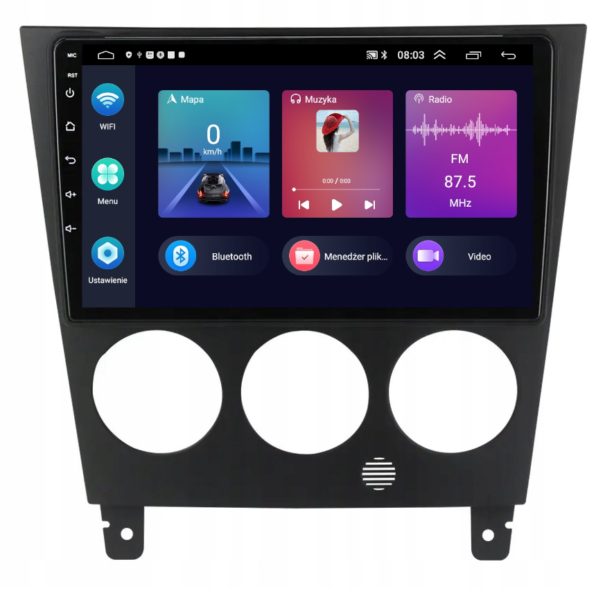 Gps A Android Rádio Navigace Subaru Párty 2002-2007 Bt Carplay 4GB 64GB