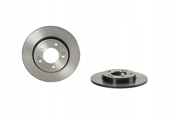 Tarcza hamulcowa Brembo tył pełna 272 mm 5 otworów