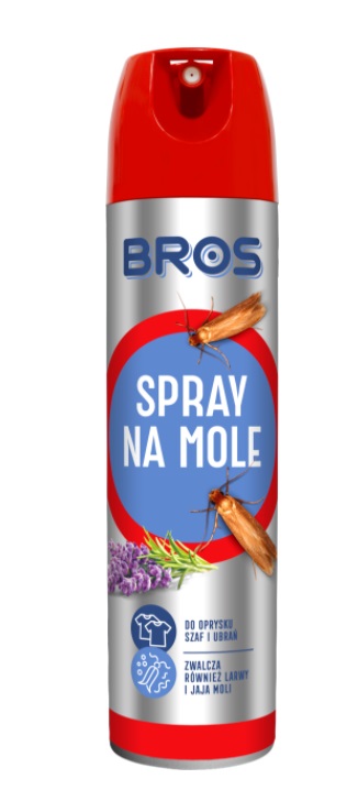 

Bros spray na mole odzieżowe ubraniowe 150ml
