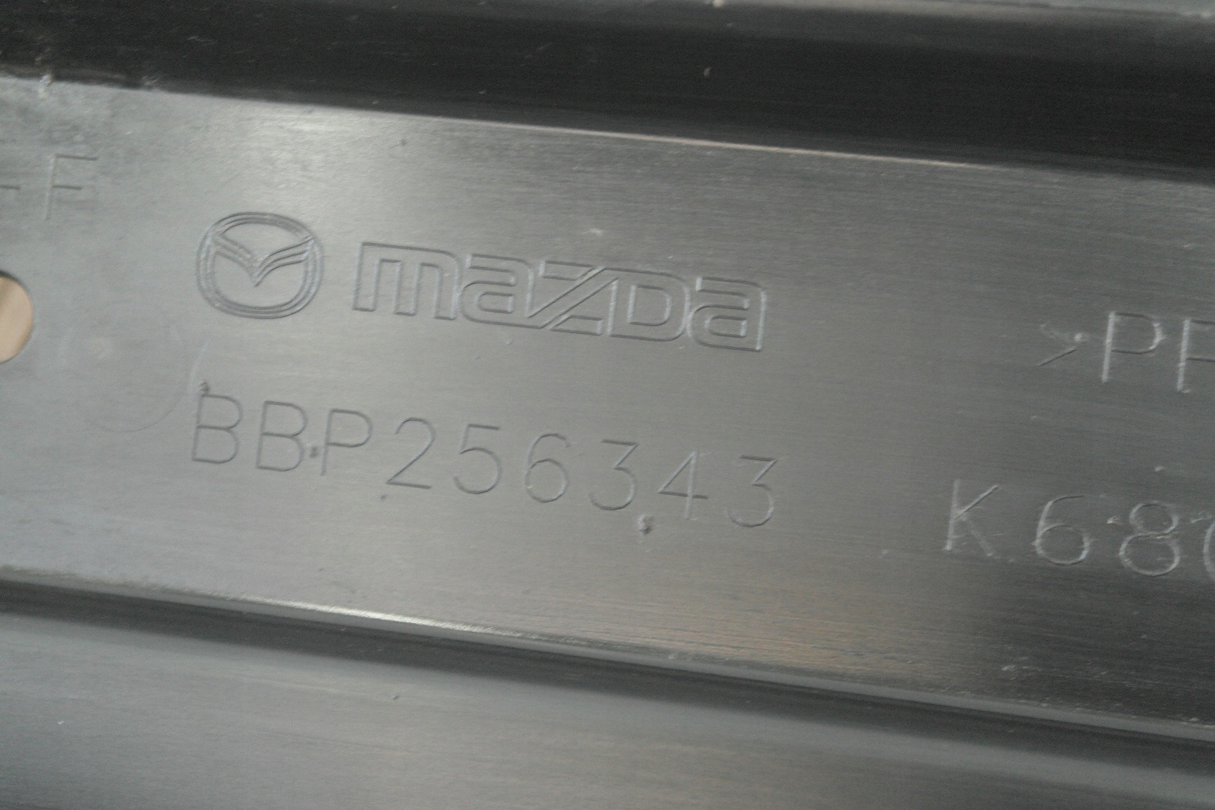 MAZDA 3 BL 09-13 HB Blende Abdeckung Unterfahrschutz rechts abdeckung BBP256343 OE