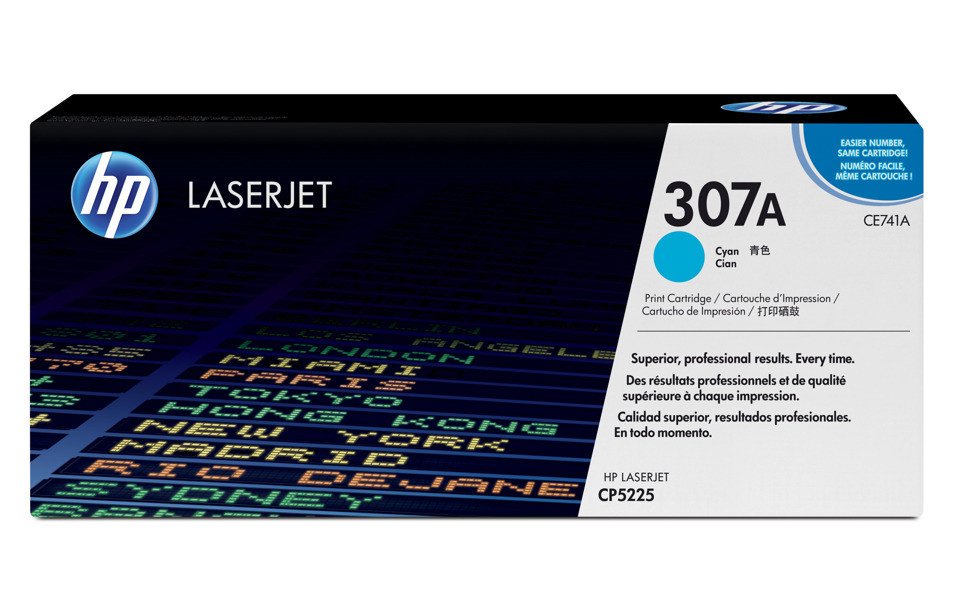 Toner Hp 307A CE741A modrý (cyan)