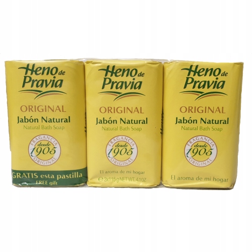 

Heno De Pravia Original Mydło Do Kąpieli 3X115G