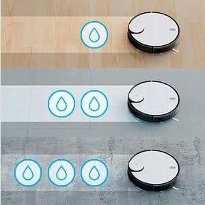 NAJNOWSZY AUTOMATYCZNY MOCNY ROBOT SPRZĄTAJĄCY ODKURZACZ MYJĄCY MEDION X40 Funkcje robota automatyczny powrót do bazy programator pracy zdalne sterowanie