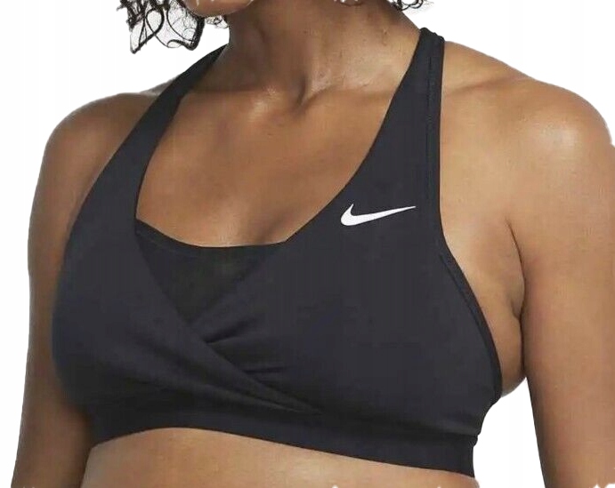 Stanik Nike Swoosh Sportowy do Karmienia Dri-FIT CQ9289-010 Xs