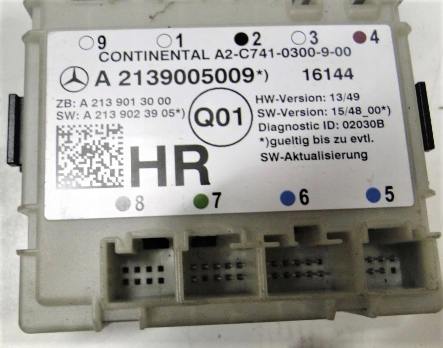 MERCEDES E KLASA W213 213 MODUŁ DRZWI A2139005009 Producent części Mercedes-Benz OE