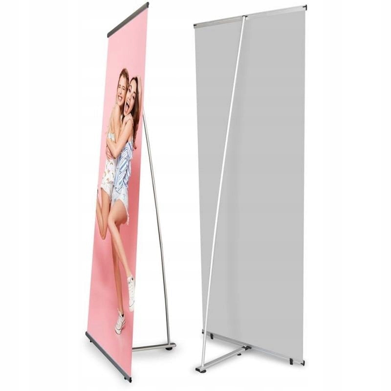 Stand L-banner Premium 100x210 jak roll-up + torba