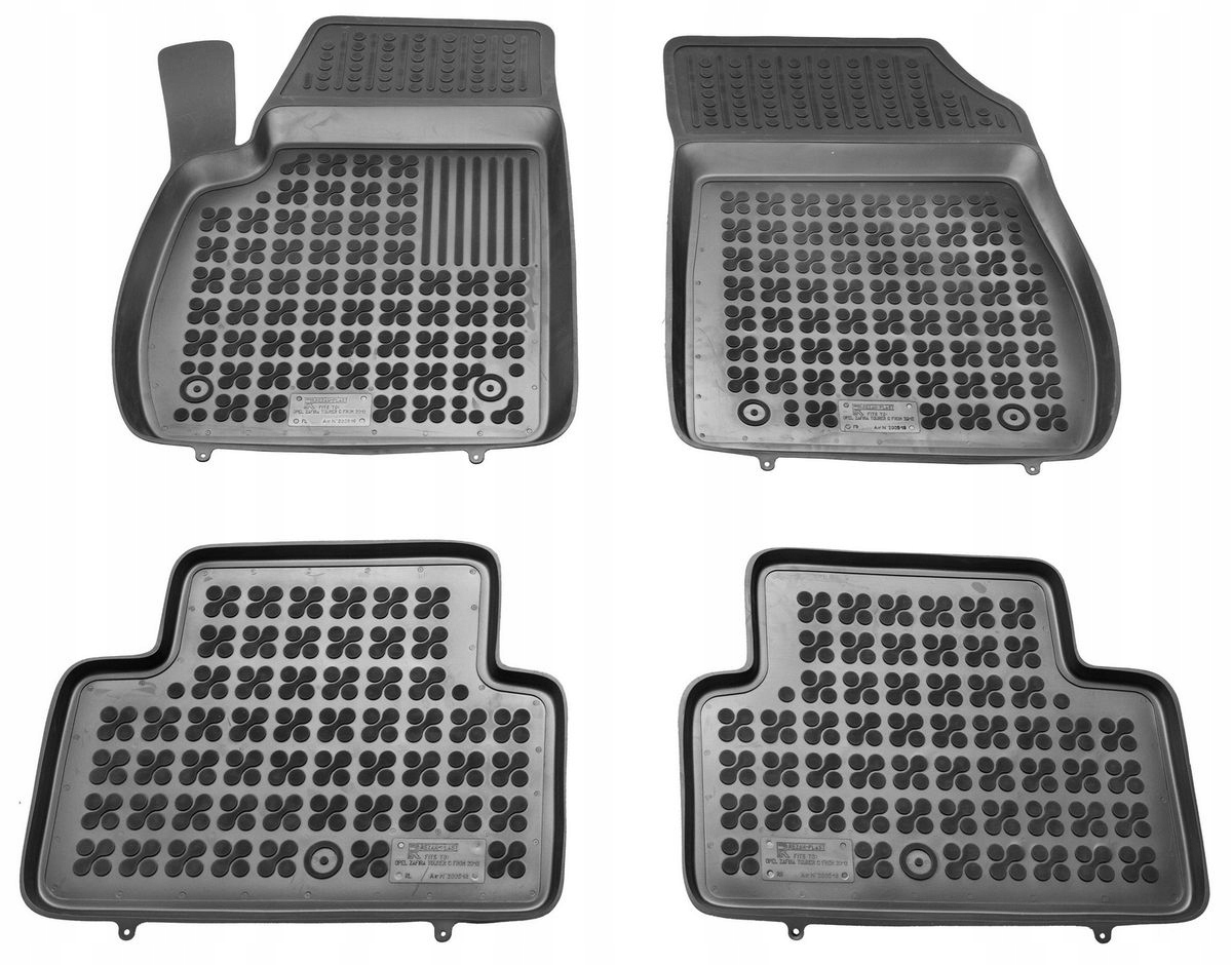 Gumové autokoberce Opel Zafira C, Tourer 2012-2019