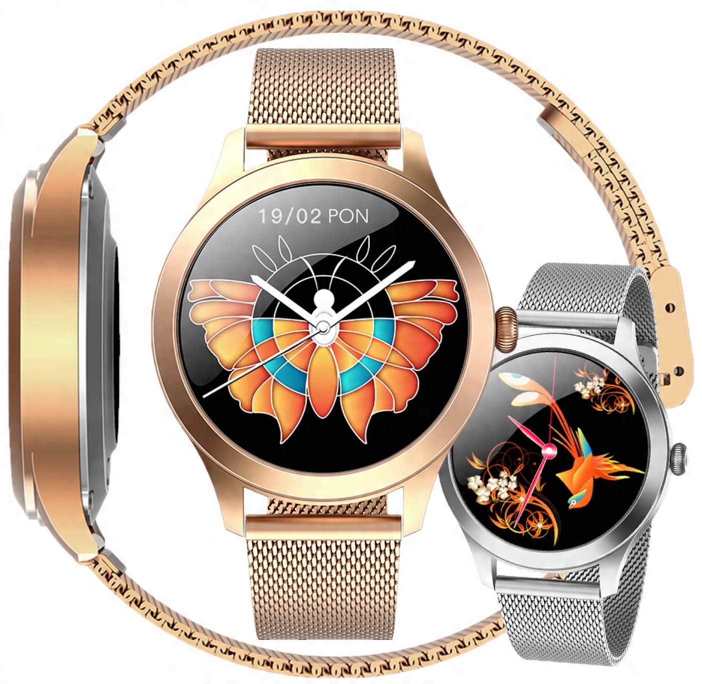 

Luksusowy Smartwatch Rubicon RNBE37 Pro Metal Sms!