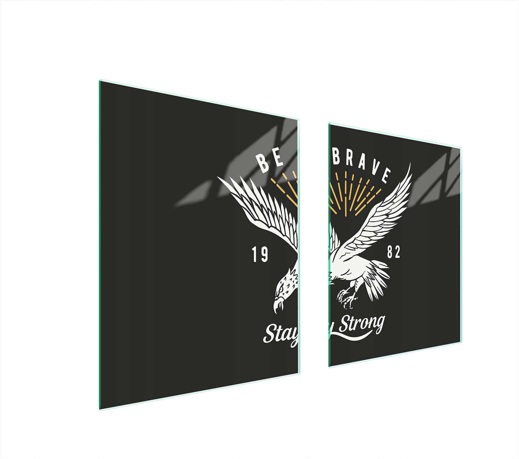 Ochranná Skleněná Deska Na Sporák 85x52 Pták Tvrzené Sklo