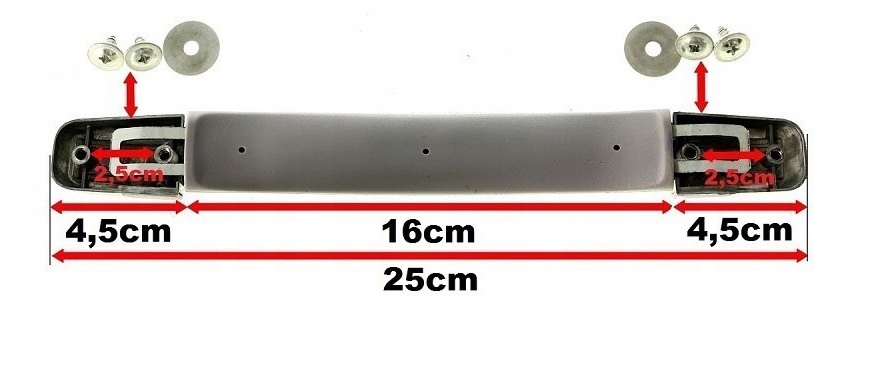 UCHWYT BOCZNY RĄCZKA CZĘŚĆ DO WALIZKI TORBY CZĘŚCI Kod producenta 13548452