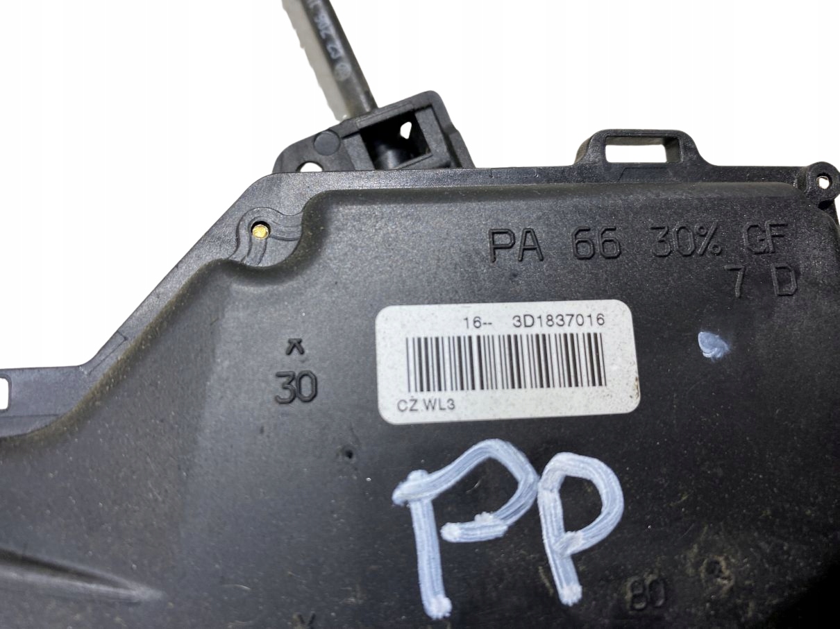 lock door right front VW GOLF V 9 PIN 3D1837016