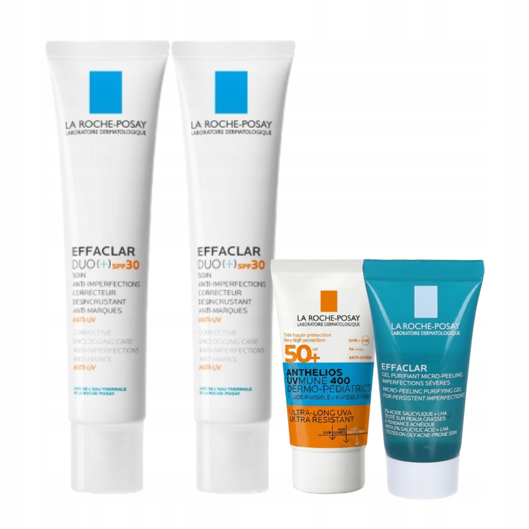 Krem do twarzy La Roche-Posay Effaclar Duo+ SPF30 Zestaw 40ml 2-PAK