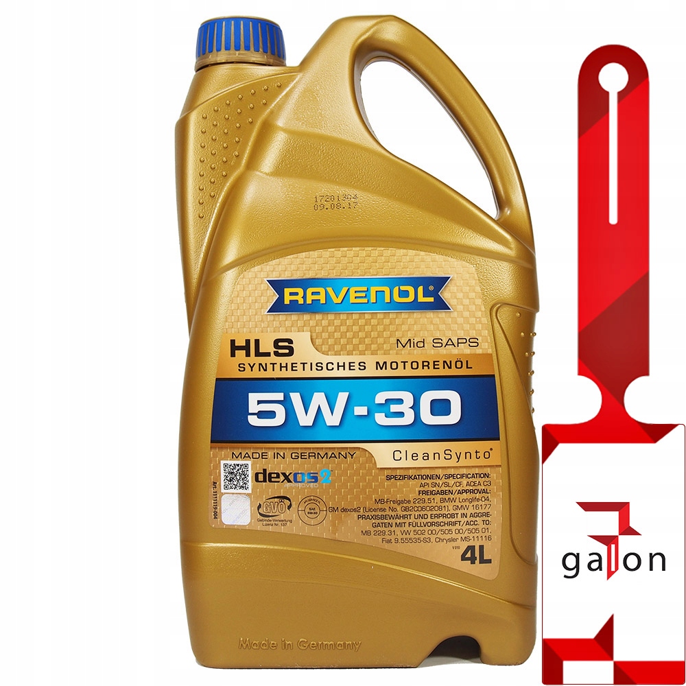 

Ravenol Hls 5W30 CleanSynto 4L