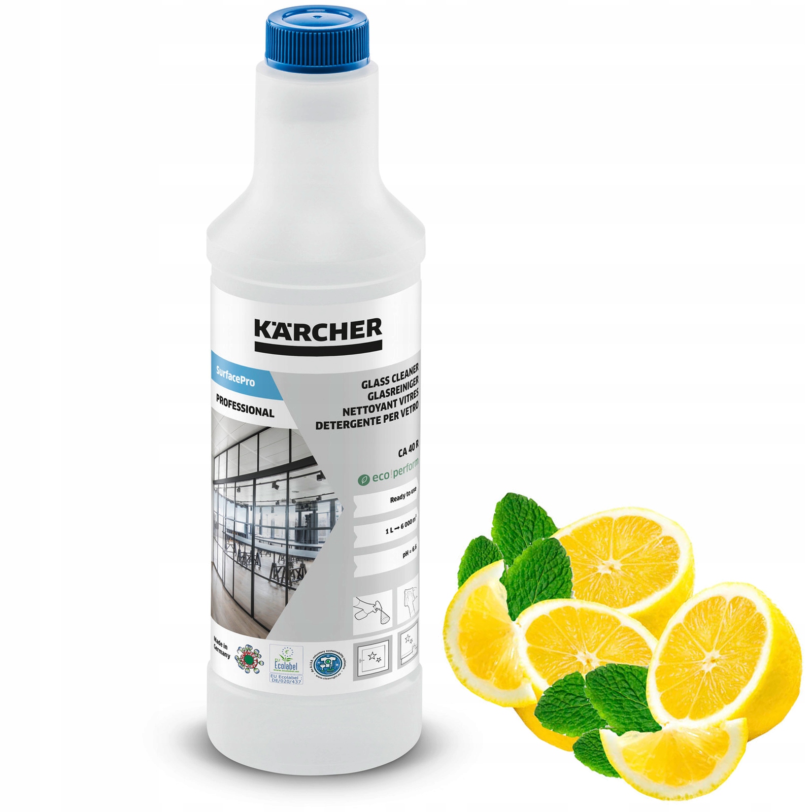 

Skuteczny płyn do mycia szkła Kärcher Ca 40 R 0,5l
