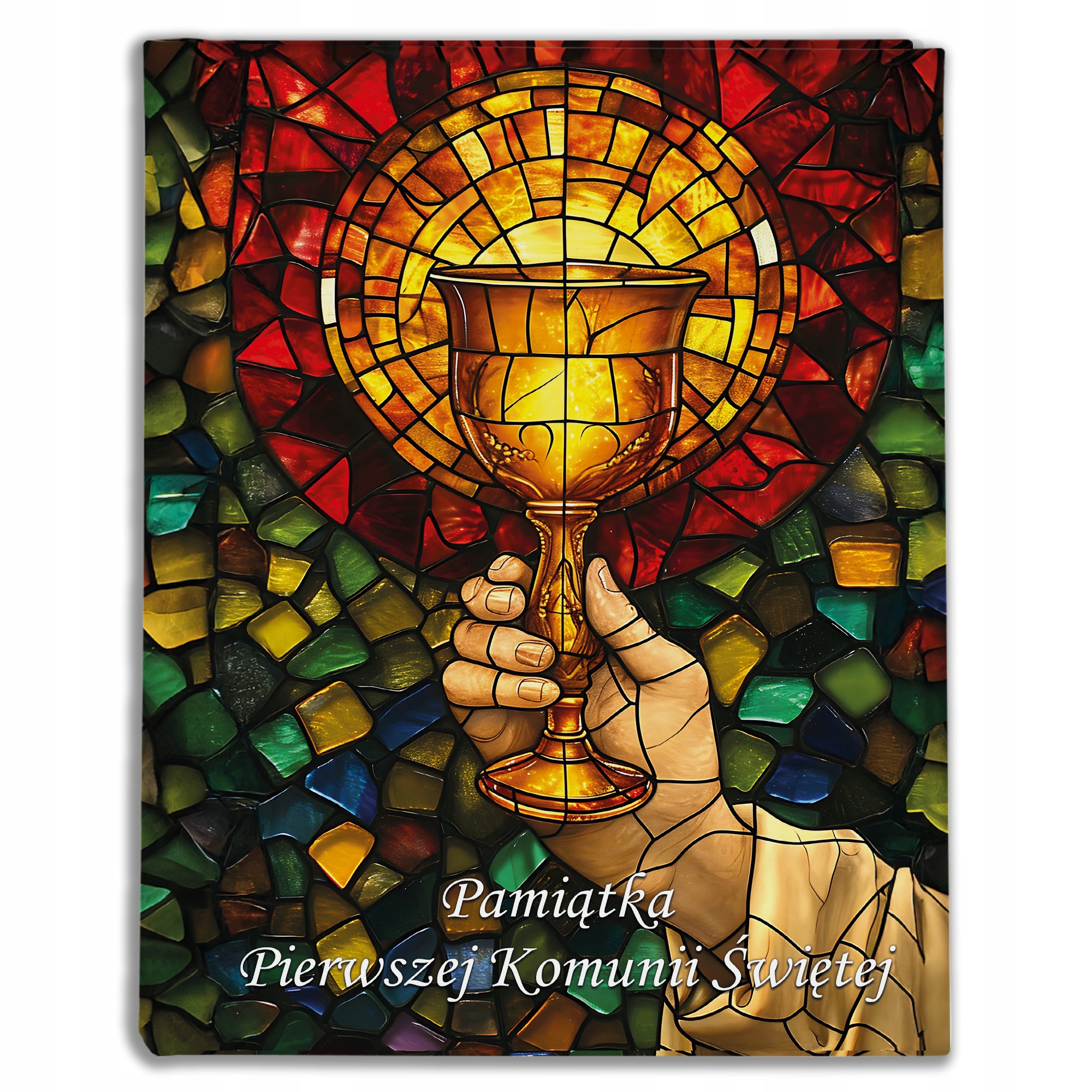 Album na zdjęcia, komunia 15x21 kieszeniowy na 60 zdjęcia Pamiątka Komunii