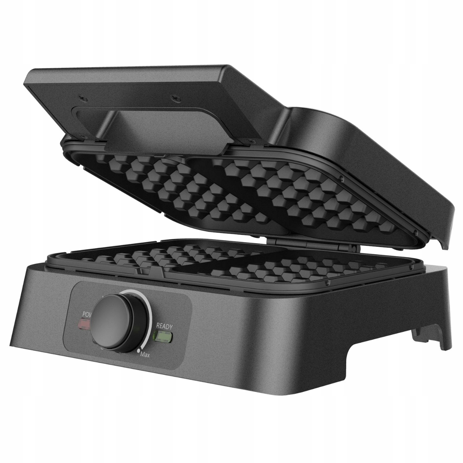 Gofrownica Łucznik Wm 0115 B Czarna nieprzywierająca Ilag regulacja mocy