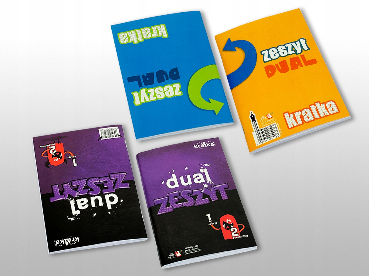 Delta Graphix Zestaw 10 zeszytów 60 kartkowych Format A5