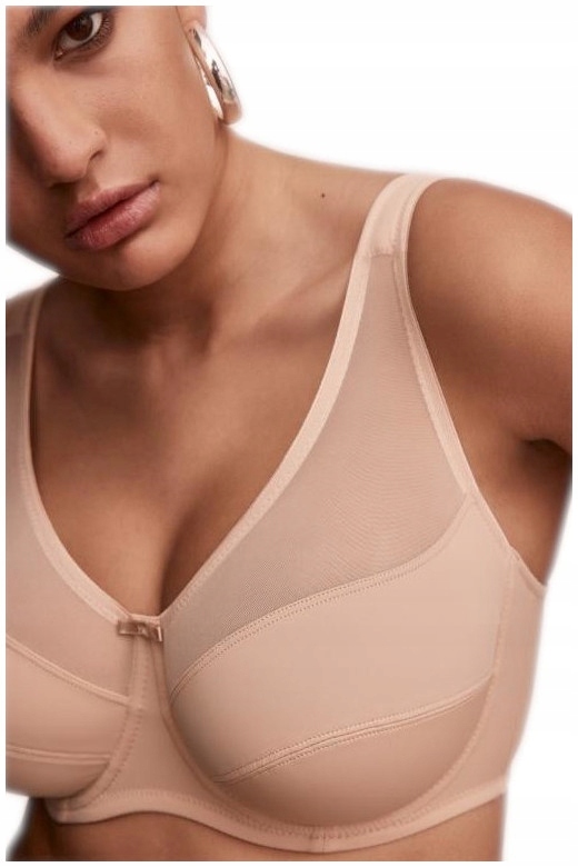 Alles biustonosz Havana beżowy miękki sportowy komfortowy 85D