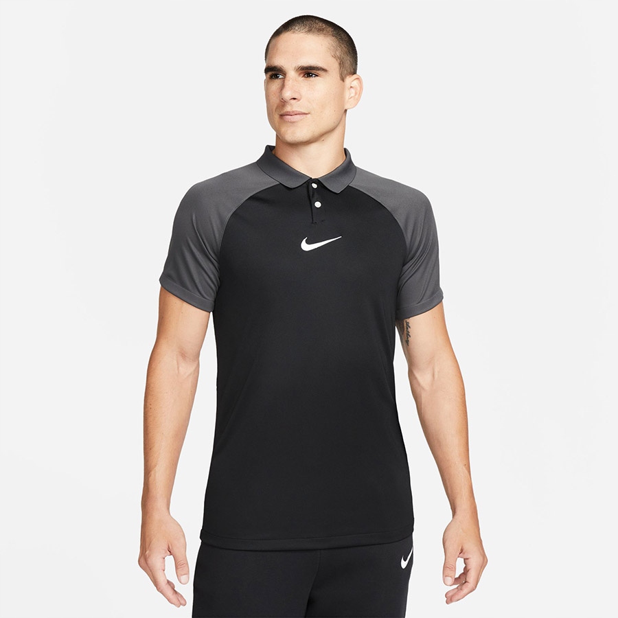Nike Polo Academy Pro Ss [s] Tričko Pánské Černá