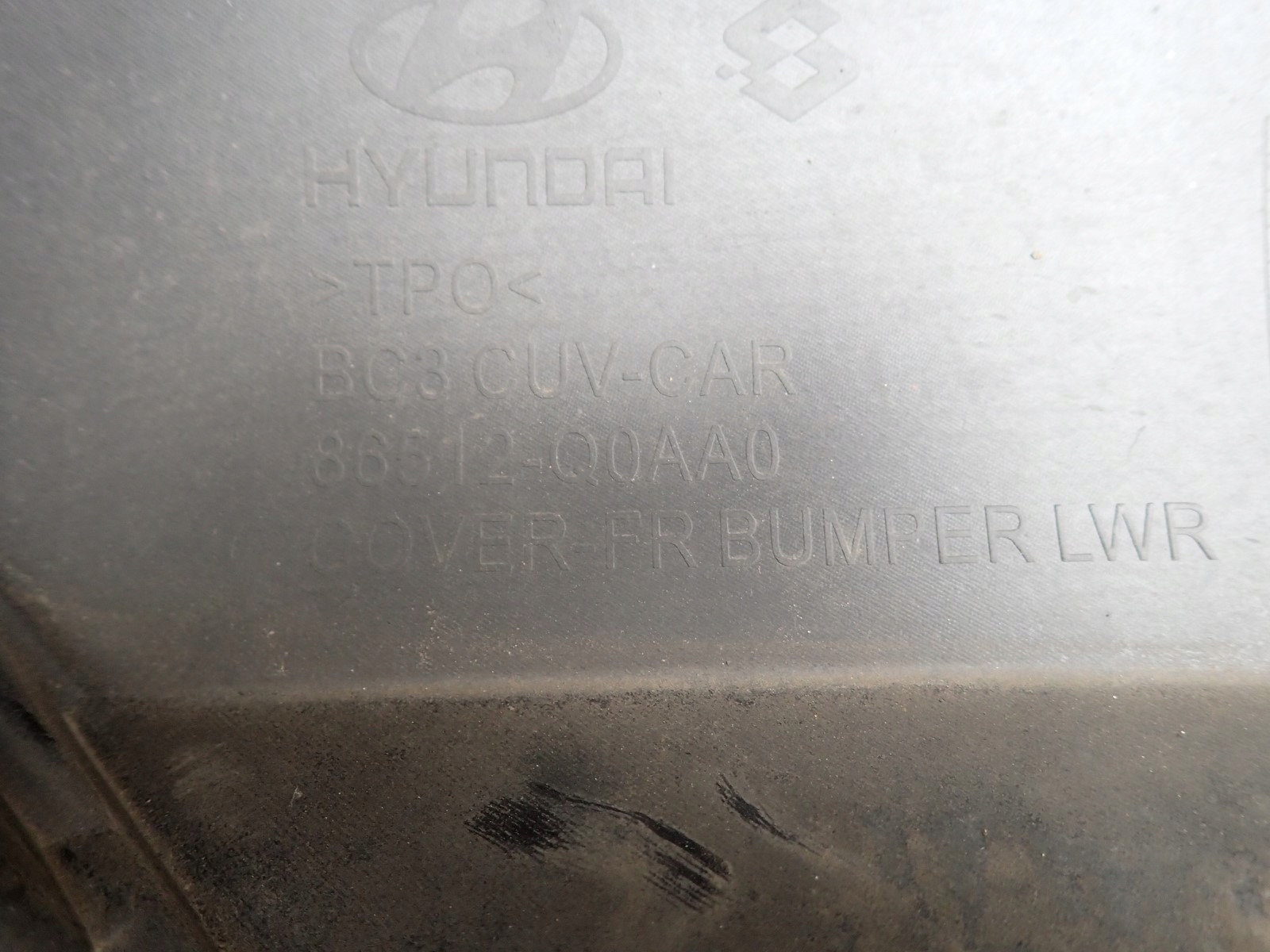 bumper front front HYUNDAI BAYON BC3 2021- 86511-Q0AA0