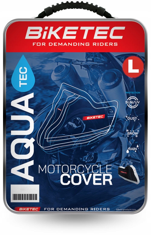 

Pokrowiec Motocyklowy Biketec L Wzmacniany Aquatec