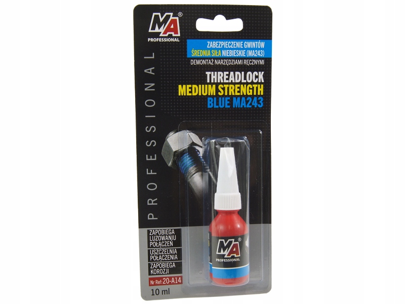 Moje Auto Klej Do Zabezpieczania Gwintów Średnia Siła Threadlock