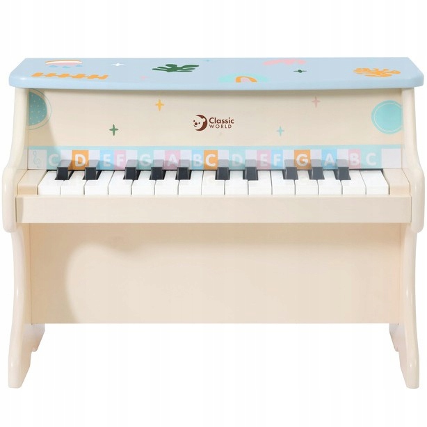 PIANINKO MUZYCZNE DLA DZIECI PIANINO NAUKA GRY Z KSIĄŻECZKĄ CLASSIC WORLD Rodzaj pianinko