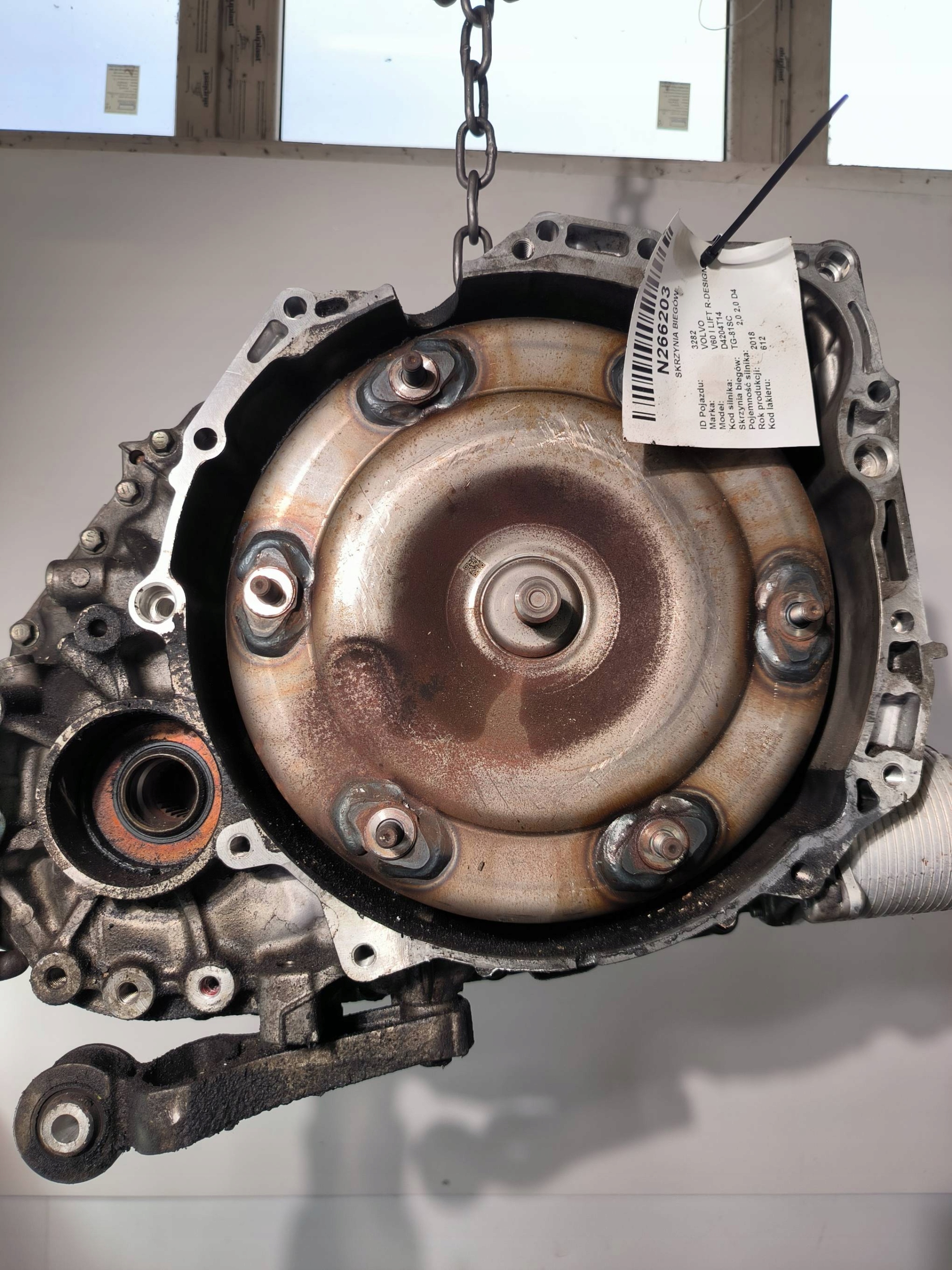automatic gearbox TG-81SC VOLVO V60 and LIFT