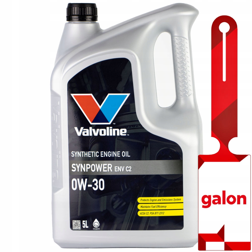 

Valvoline Synpower Env C2 0W30 5L olej syntetyczny
