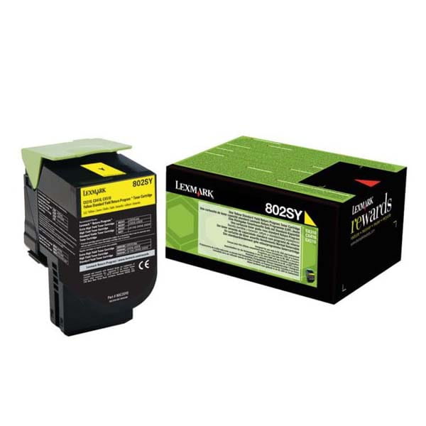Toner Lexmark 80C2SY0 žltý (yellow)