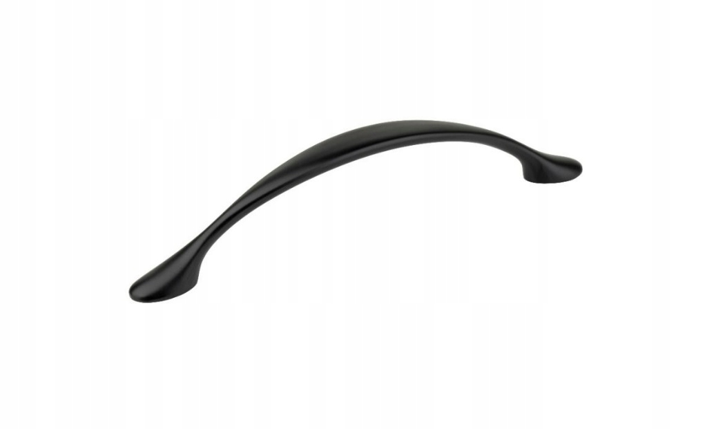 UCHWYT MEBLOWY CZARNY MATOWY 128mm