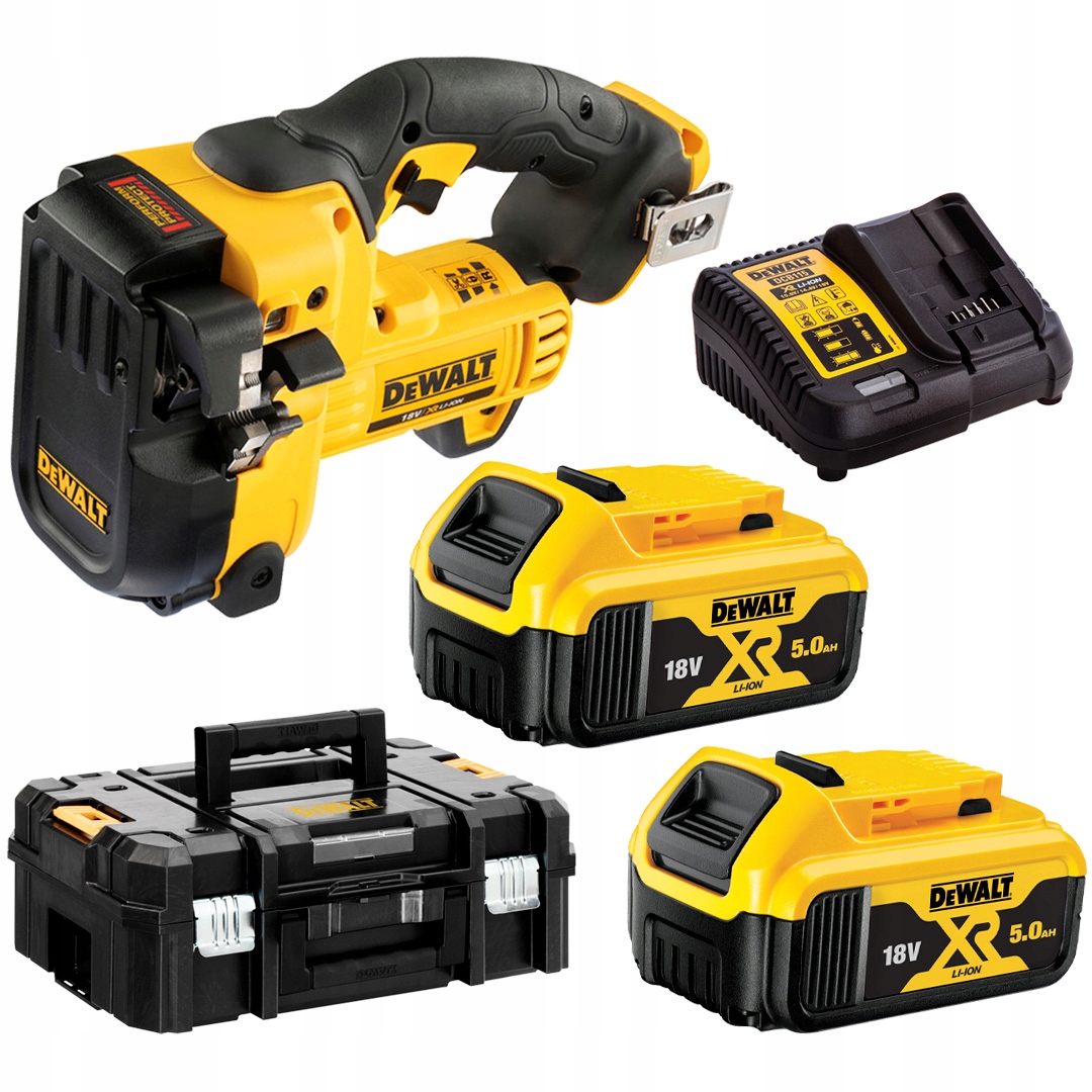 

Nożyce do prętów M6 M12 18V 2x5Ah DeWALT DCS350P2