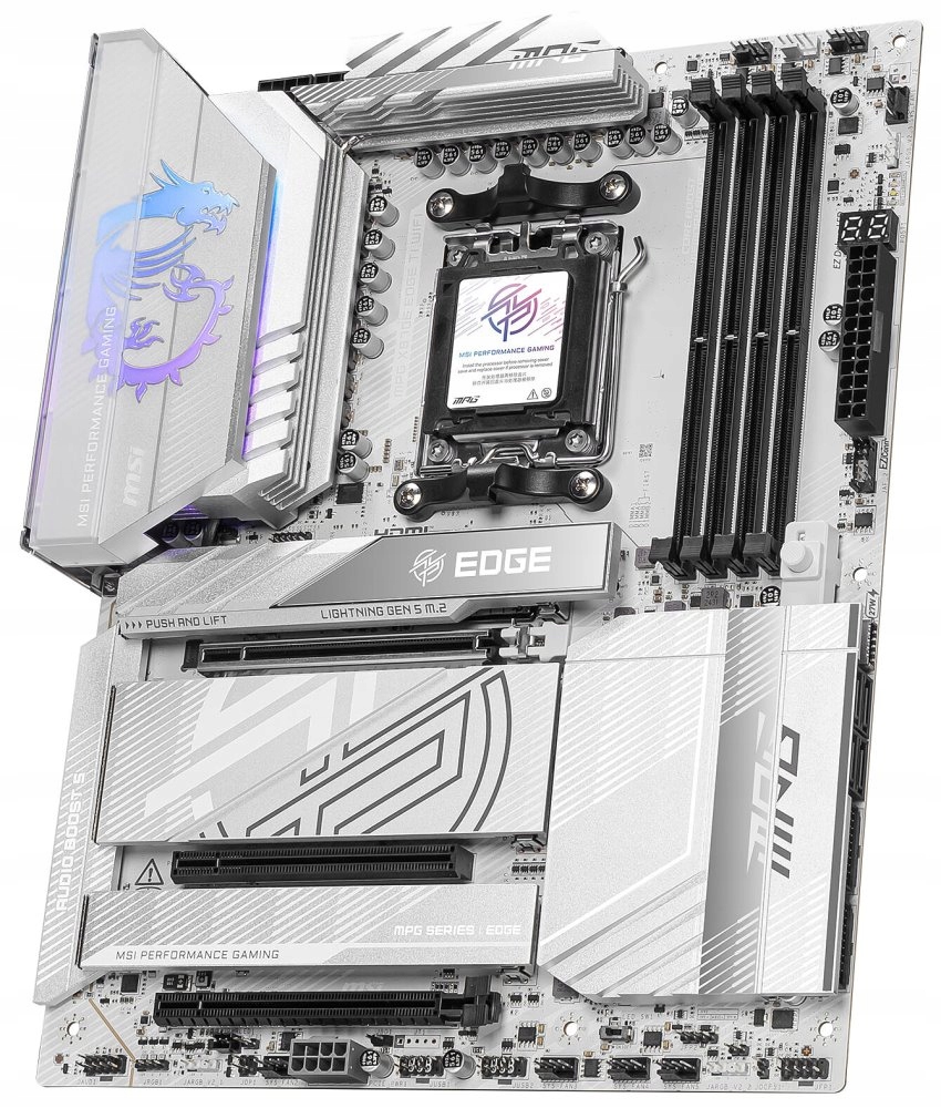 Msi Mpg X870E Edge Ti Wifi Amd X870E AM5 4x DDR5 M.2 USB4 WiFi