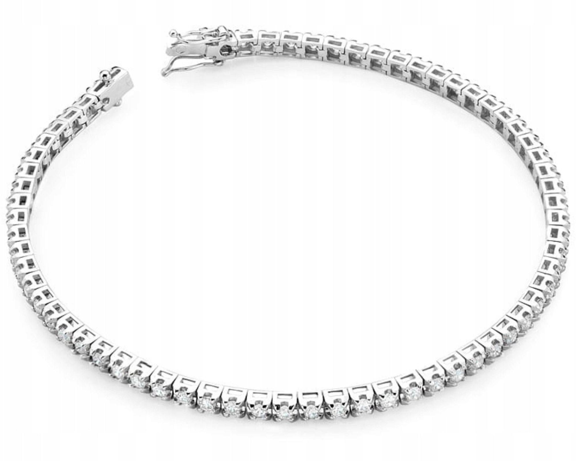 Bílé Zlato Náramek brilianty 585 Gravírování obchod