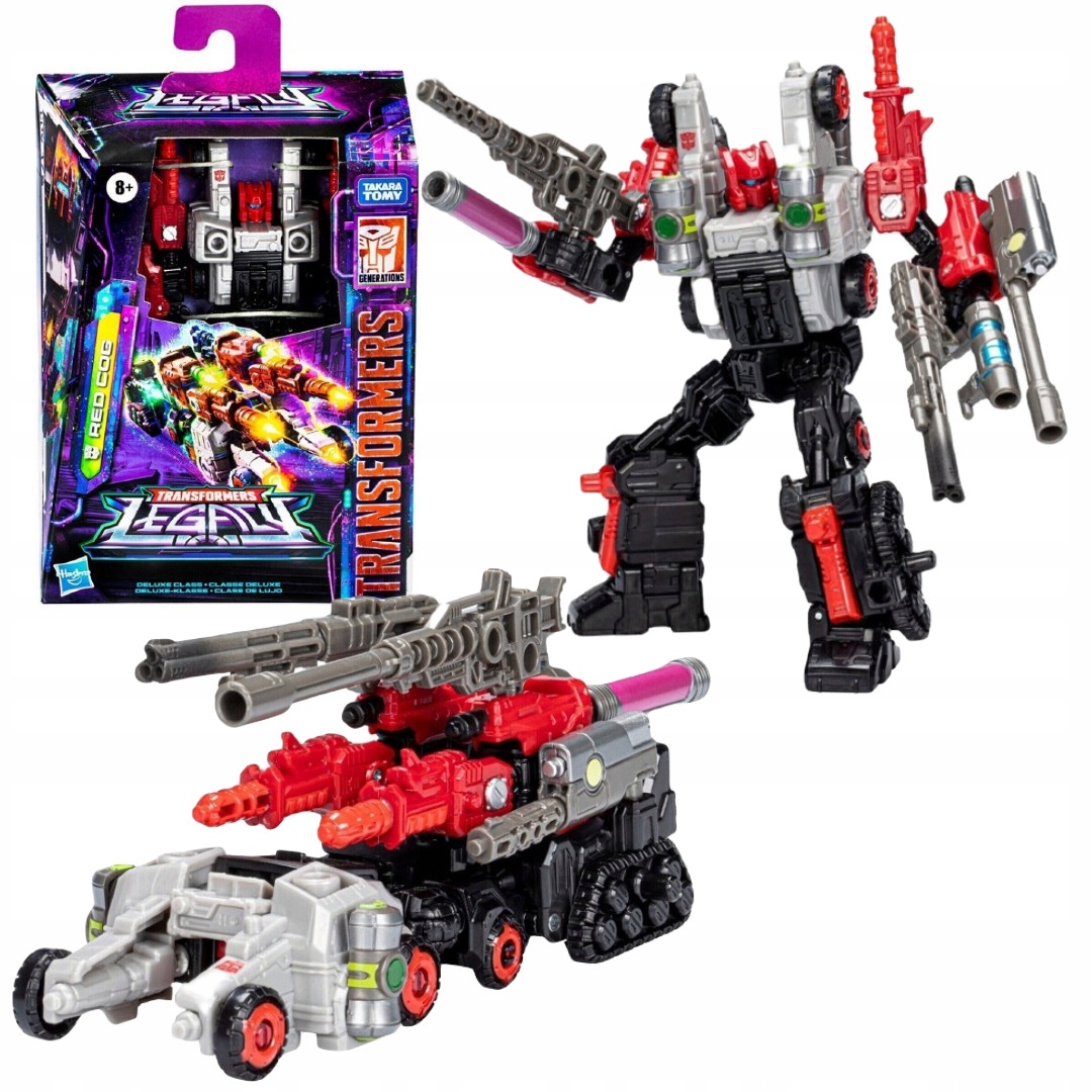 

Hasbro Transformers Legacy Robot Red Cog 2W1 F4241