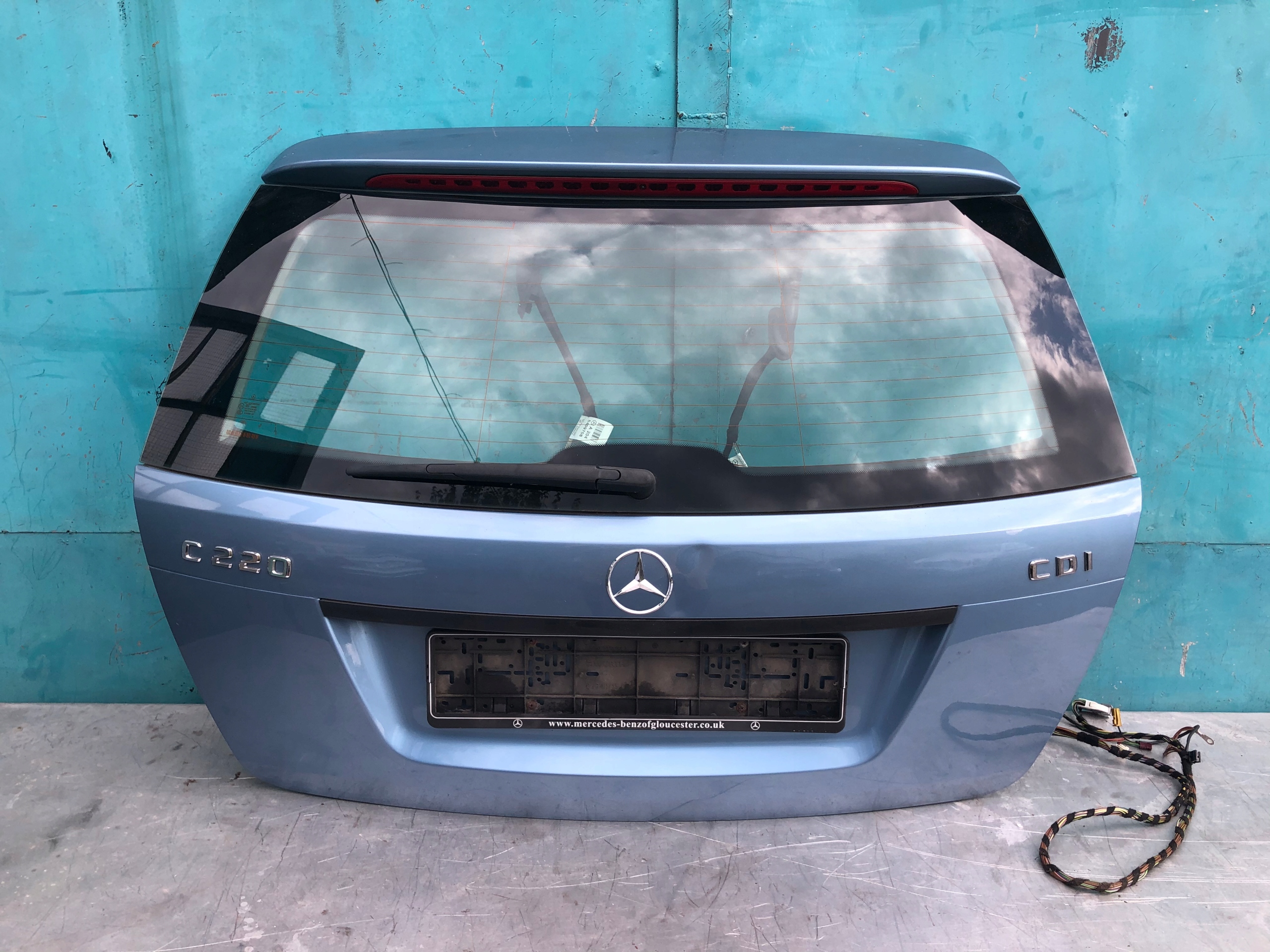 MERCEDES W204 KOMBI KLAPA TYŁ TYLNA C230