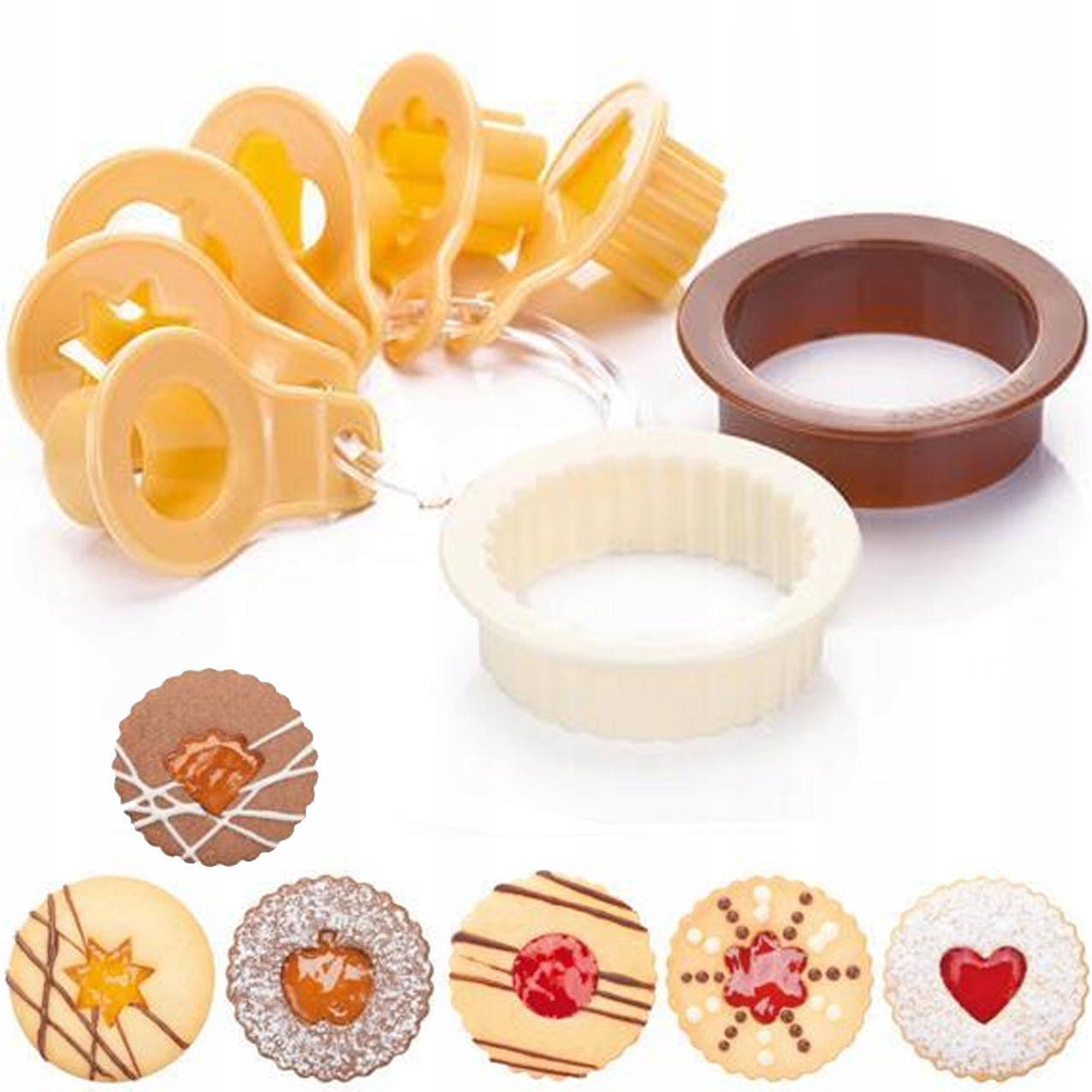 

Tescoma Foremki Do Wykrawania Kruchych Ciastek x8