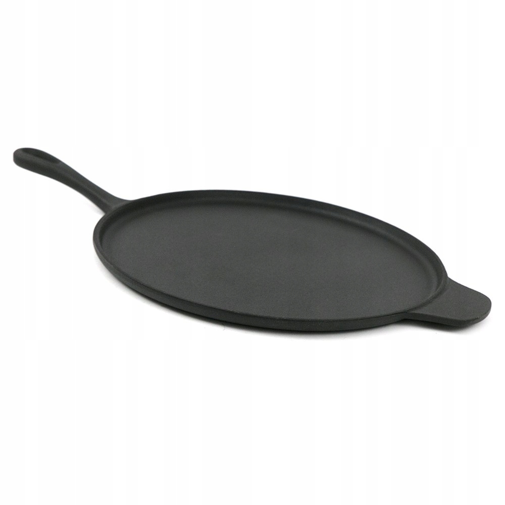 

Patelnia Żeliwna Do Pizzy 30x45cm Czarna Podawania