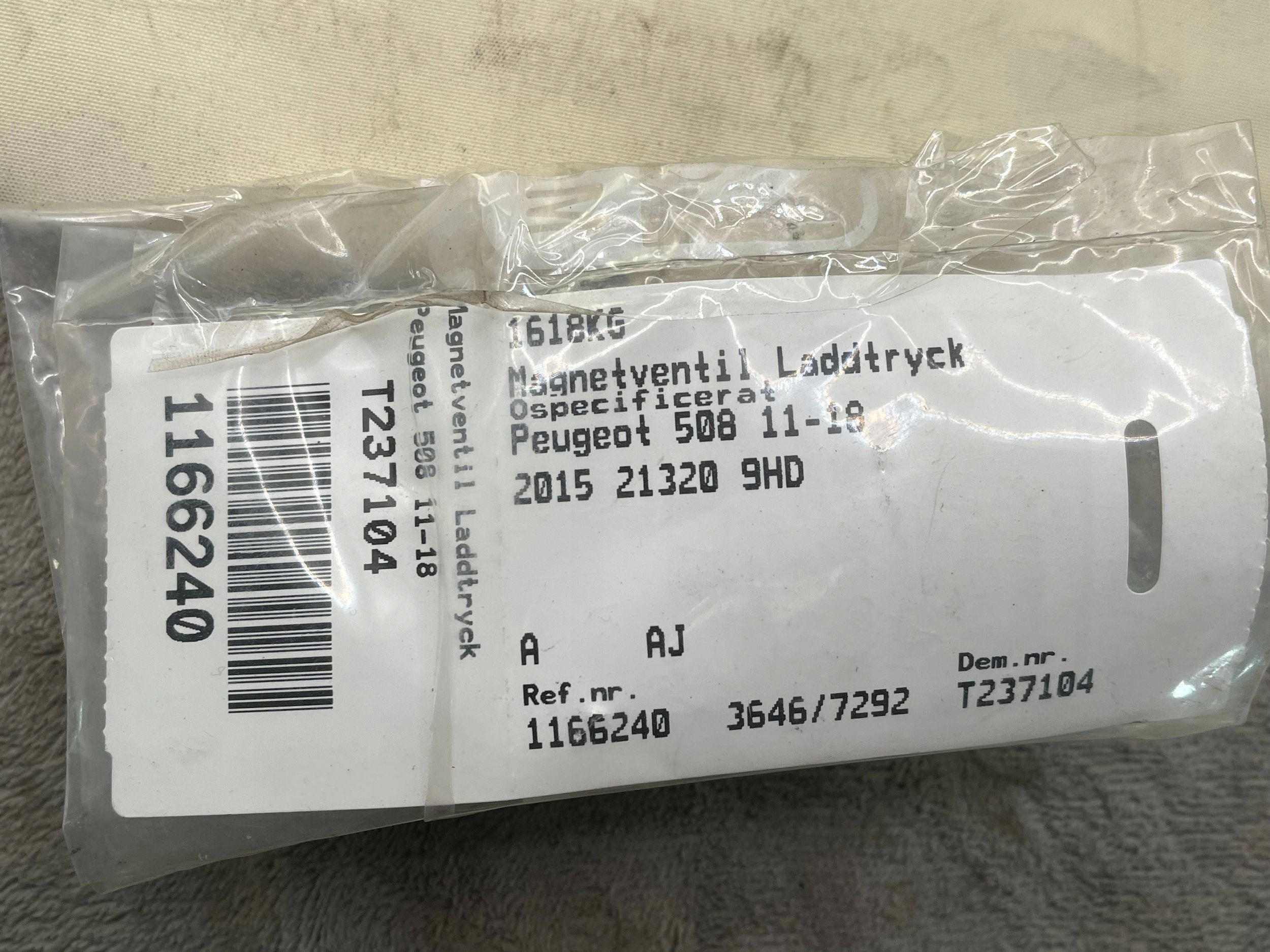 Centralina pressione Peugeot 3008 e 1618KG !J