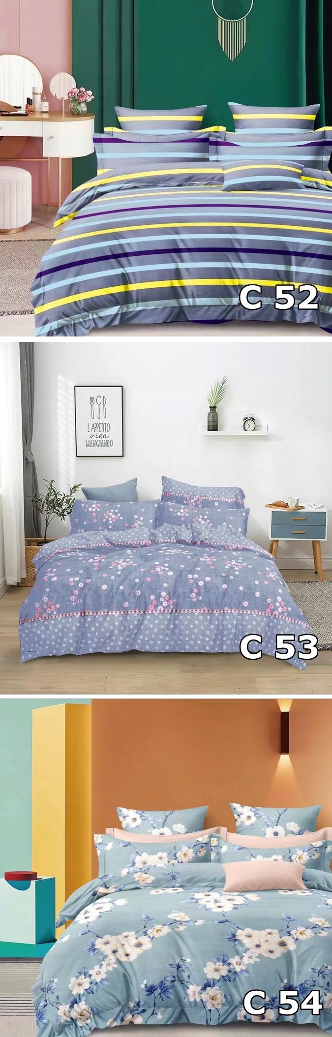 POŚCIEL 200x220 BAWEŁNIANA + 2 POSZEWKI NOWE WZORY Liczba elementów w zestawie 3 części