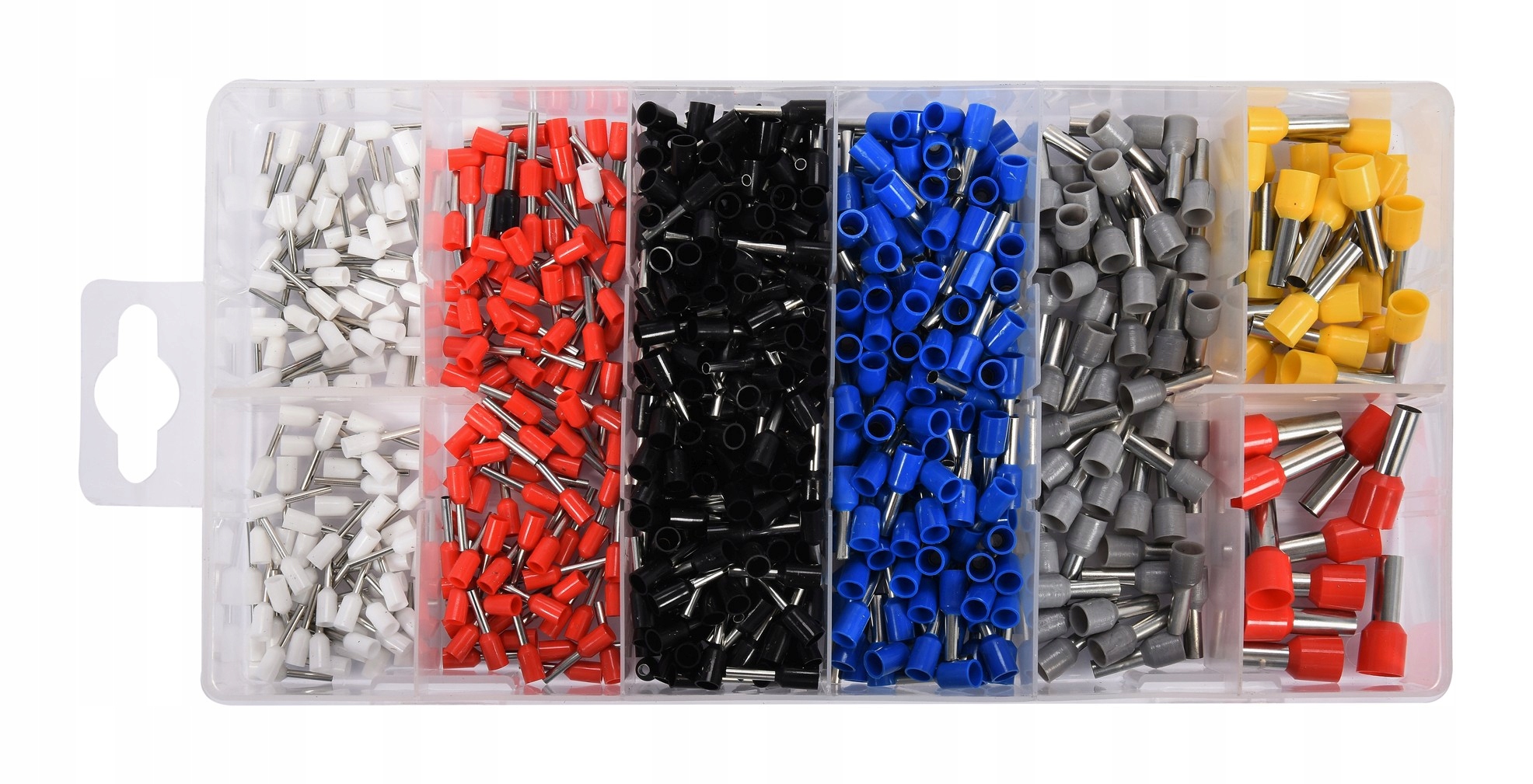 Zestaw końcówek i konektorów kablowych 685szt. Mix rozmiarów YT-06895 Yato