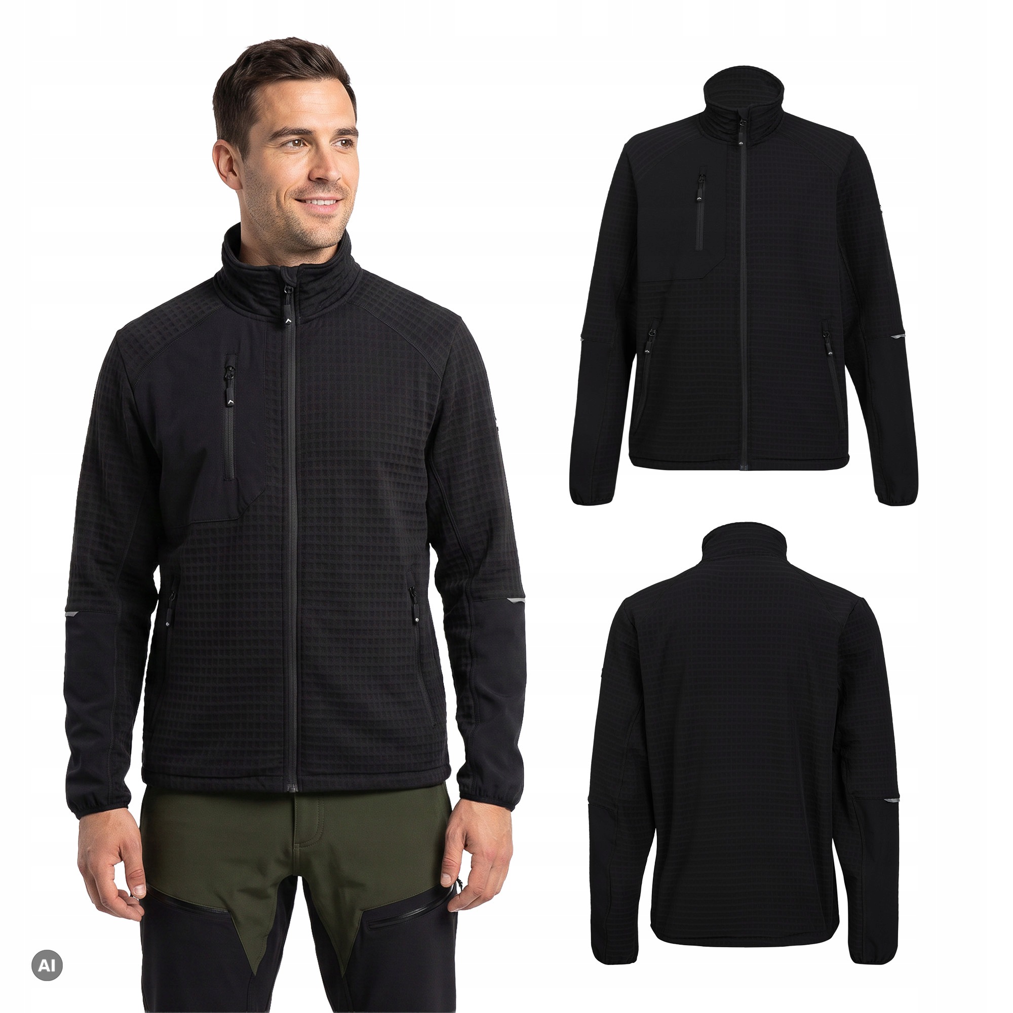 Bluza trekkingowa męska Kadva ForPeak Wp Wodoodporna Wiatroszczelna M