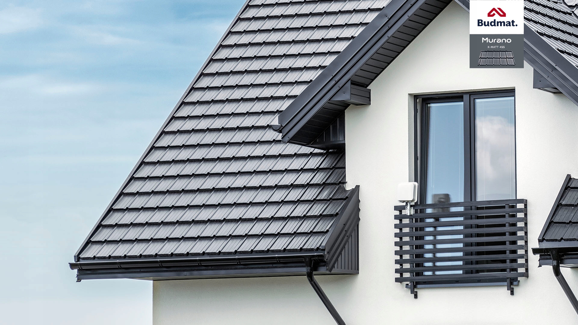 BLACHODACHÓWKA MODUŁOWA PŁASKA BUDMAT MURANO X-MAT Grubość 0.5 mm