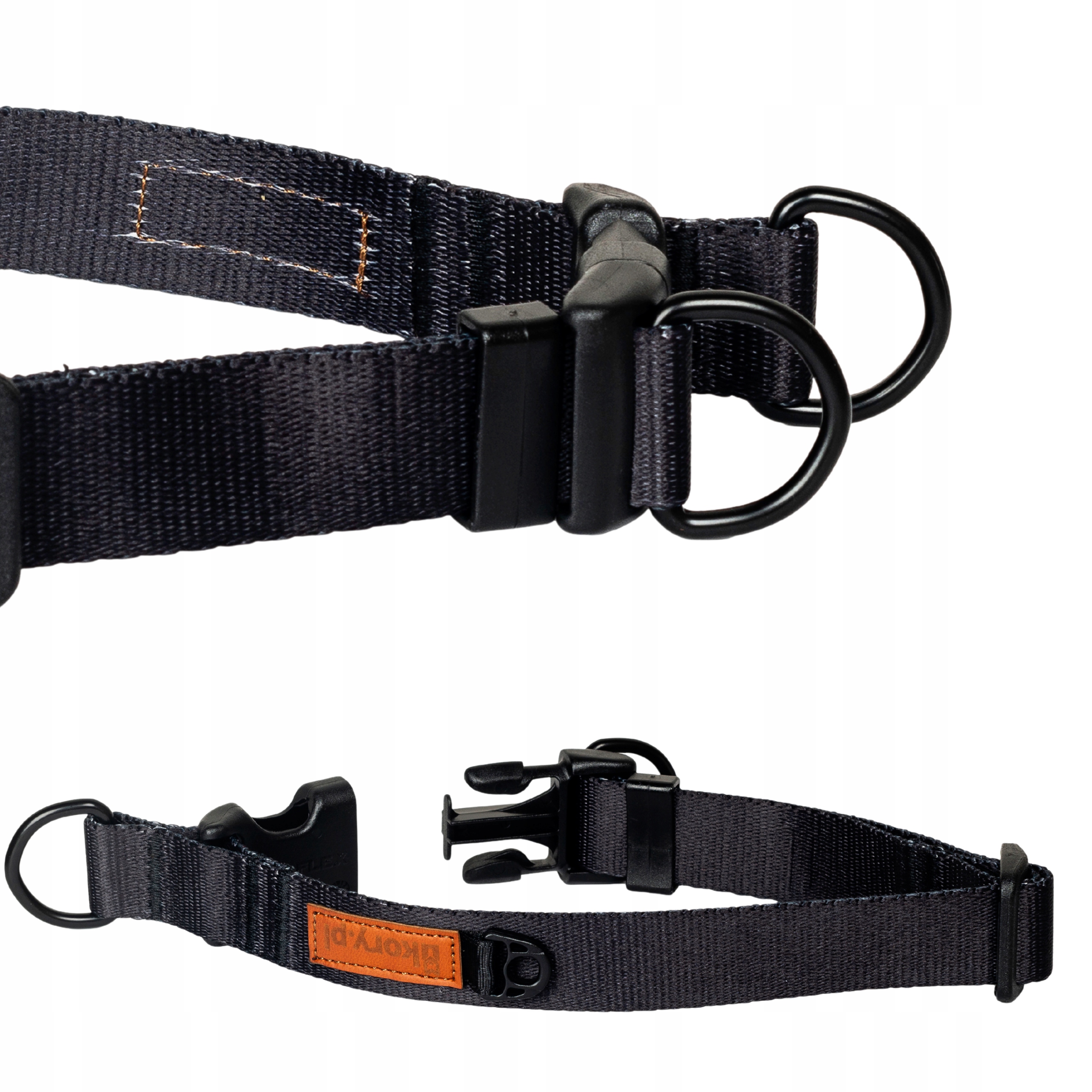 Odolný, silný Obojek pro velkého psa s labradorem L/XL 30 mm Ukory